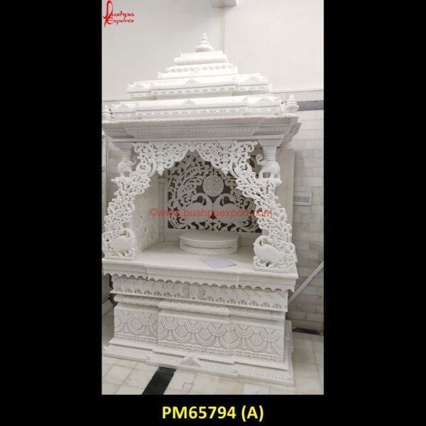 Design Carved White Marble Mandir PM65794 (A) marble god room,marble hindu temple for home,marble house mandir,marble house temple,marble indian temple for home,marble mandir at home,marble mandir design,marble mandir home,mar.jpg