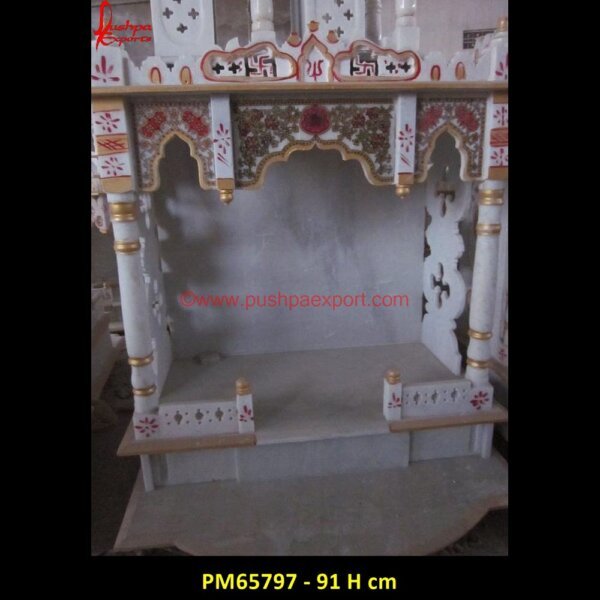 Handmade Marble Temple PM65797 - 91 H cm marble mandir home,marble mandir temple,marble mandir usa,marble mandir with door,marble pooja,marble pooja ghar,marble pooja mandir,marble pooja mandir with doors,marble pooja roo.jpg