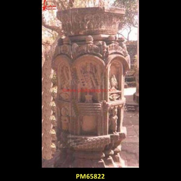 Carved Natural Stone Tulsi Pot PM65822 tulasi kota designs with marble,tulsi gamla marble,tulsi marble pot,tulsi pot marble,tulsi pot stone,which pot is best for tulsi plant,white marble tulsi pot,marble pot for tulsi p.jpg