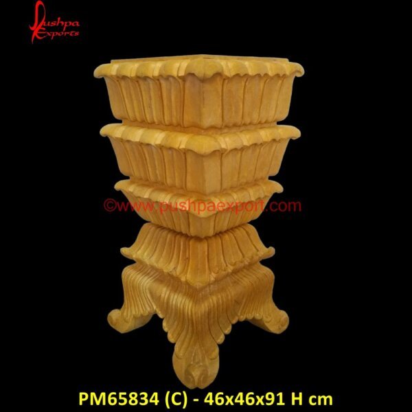 PM65834 (C) - 46x46x91 H cm marble tulsi pot,marble tulsi pot design,marble tulsi pot in bangalore,marble tulsi pot online india,marble tulsi pot.jpg