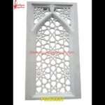 Design Carving White Marble Jali