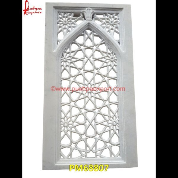 Design Carving White Marble Jali PM68807 stone jali in dausa,stone jali design manufacturer,stone jali 3d model,stone carving jali,sikandra stone jali,pink stone jali,pink marble jali,outdoor stone jali,marble jali screen.jpg