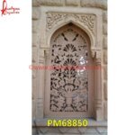 Natural Sandstone Carved Jali Work