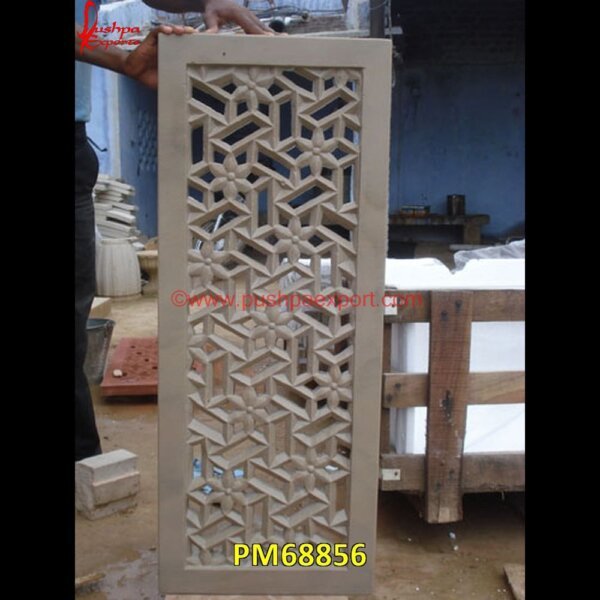 Natural Stone Jali Work Panel PM68856 marble jali price,marble jali design,marble jali,makrana marble jali,jodhpur stone jali design,jali stone,jaisalmer stone jali,gwalior mint stone jali,granite jali,elevation stone.jpg