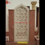 Natural White Stone Carving Screen