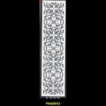 Carved White Marble Stone Home Decor Screen