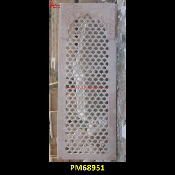 Marble Carved Jali PM68951 marble jali antique,limestone jali,kota stone jali,design of stone jali,white marble screen,stone screens,stone screen wall,stone screen door,stone screen,stone partition wall,ston.jpg