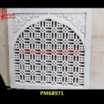 Natural Carved White Mable Screen