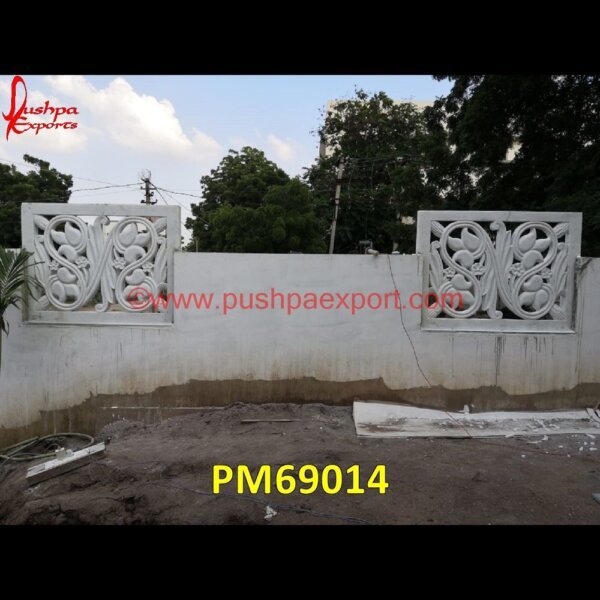 Natural Carved White Stone Jali PM69014 marble jali partition,marble jali manufacturer,marble jali india,marble jali antique,limestone jali,kota stone jali,design of stone jali,white marble screen,stone screens,stone scr.jpg