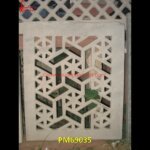 Natural Sandstone Design Carved Screen