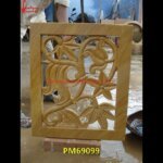 Yellow Stone Design Carved Jali