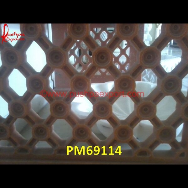 Round Pattern Carved Sandstone Wall Screen PM69114 modern stone jali design,mint stone jali design,marble stone jali,marble jali work,marble jali railing,marble jali price,marble jali design,marble jali,makrana marble jali,jodhpur.jpg