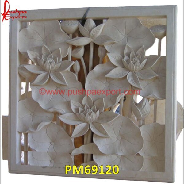 Flower Carved White Marble Screen PM69120 marble jali design,marble jali,makrana marble jali,jodhpur stone jali design,jali stone,jaisalmer stone jali,gwalior mint stone jali,granite jali,elevation stone jali,dholpur stone.jpg