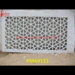 White Marble Stone Carving Screen