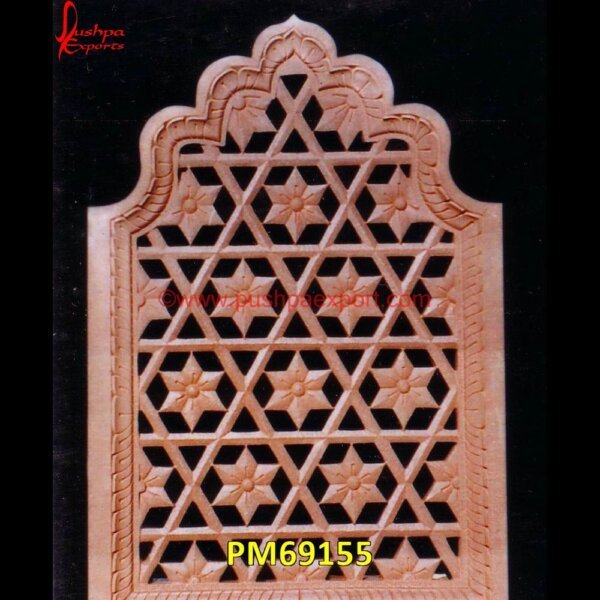 Flower Shape Carved Sandstone Jali PM69155 stone screen door,stone screen,stone partition wall,stone partition,pink marble screen,patio stone screening,marble screen,marble partition wall,marble partition,black marble scree.jpg