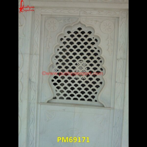 Design Carved White Marble Wall Screen PM69171 stone jali for elevation,stone jali design,stone jali,stone elevation jali,sandstone jali price,sandstone jali design,sandstone jali,red stone jali,red sandstone jali,modern stone.jpg