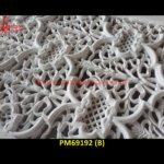 Natural Stone Carved White Marble Screen