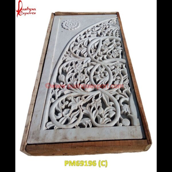 PM69196 (C) marble jali screen,marble jali partition,marble jali manufacturer,marble jali india,marble jali antique,limestone jali,kota stone jali,design of stone jali,white marble screen,ston.jpg