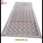 White Marble Stone Pattern Carving Jali