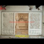 Marble Carved Pooja Room Jali