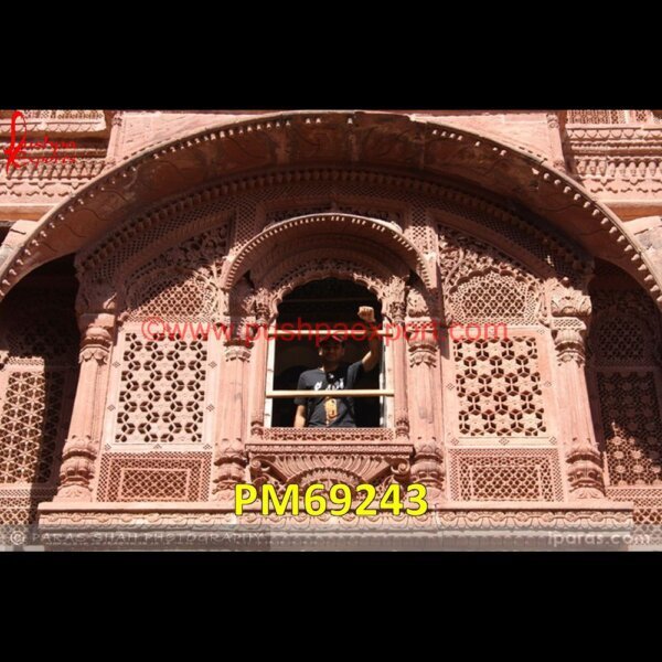 Tiny Design Carving Sandstone Jharokha PM69243 stone window,marble jharokha,stone jharokha,jaisalmer stone jharokha price,sandstone jharokha,inlaid jharokha,inlay jharokha,jodhpur stone jharokha,stone carved jharokha,stone jhar.jpg