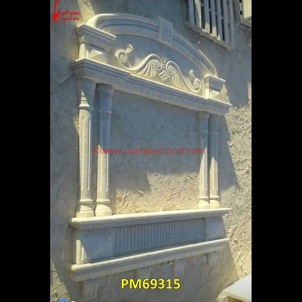 Carving White Stone Jharokha PM69315 inlay jharokha,jodhpur stone jharokha,stone carved jharokha,stone jharokha designs,marble window,stone window,marble jharokha,stone jharokha,jaisalmer stone jharokha price,sandston.jpg