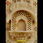 Antique Carved Natural Sandstone Small Jharokha