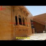 Carved Jaisalmer Stone Jharokha