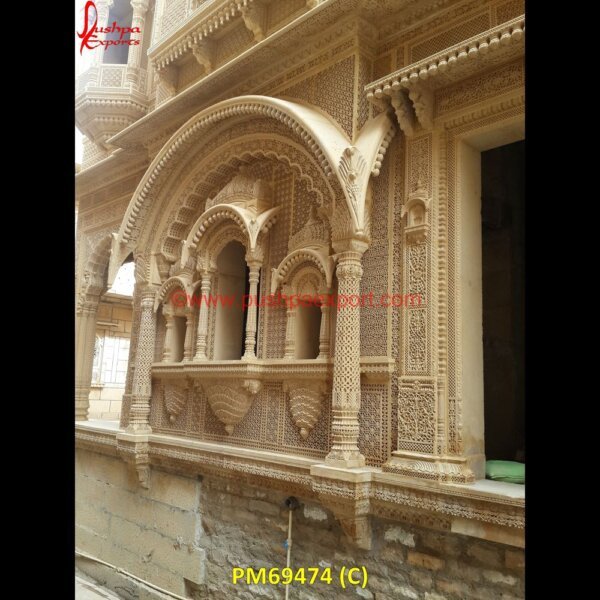 PM69474 (C) marble jharokha,stone jharokha,jaisalmer stone jharokha price,sandstone jharokha,inlaid jharokha,inlay jharokha,jodhpur stone jharokha,stone carved jharokha,stone jharokha designs,.jpg