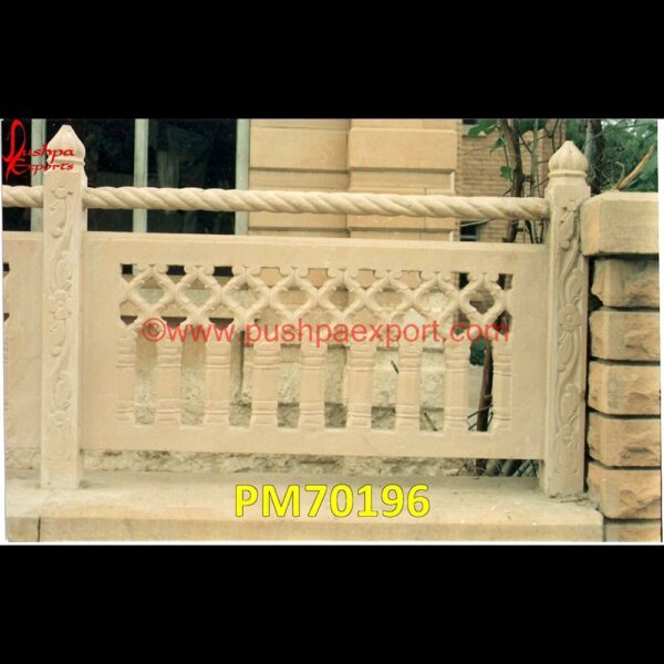 Yellow Sandstone Carving Balcony Railing PM70196 balustrade granite,cast stone railing,garden stone balustrade,granite handrails,granite stair railings,limestone railing,marble balcony railings,marble baluster railing,marble hand.jpg