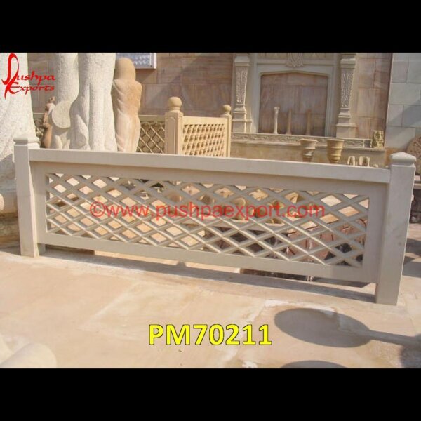 Railing Of White Marble PM70211 stone baluster railing,stone balustrades and handrails,stone deck railing,stone handrail,stone jali railing,stone railing balcony,stone stairs with railing,balustrades stone,stone.jpg