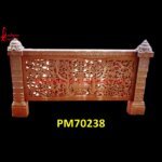 Red Sandstone Railing