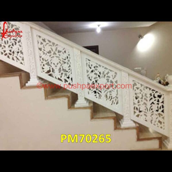 Natural White Stone Stair Railing PM70265 stone baluster railing,stone balustrades and handrails,stone deck railing,stone handrail,stone jali railing,stone railing balcony,stone stairs with railing,balustrades stone,stone.jpg