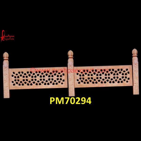 Sandstone Jali Railing PM70294 stone deck railing,stone handrail,stone jali railing,stone railing balcony,stone stairs with railing,balustrades stone,stone balusters,stone railing,balcony stone railing,baluster.jpg