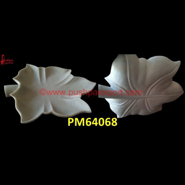 Leaf Art Marble Bowl PM64068 marble bowl decor,marble decorative bowl,marble dish,marble footed bowl,marble fruit bowl,marble pedestal bowl,ruffled marble bowl,small marble bowl,stone bowl house,stone bowl kor.jpg