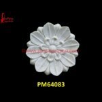 Flower Design Marble Urli