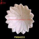 Decorative Marble Flower Shaped Dish