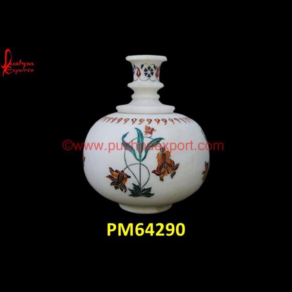 Inlay White Marble Flower Pot PM64290 small marble bowl,stone bowl house,stone bowl korean,white marble bowl,antique marble bowl,black marble fruit bowl,carrara marble bowl,carved marble bowl,granite stone bowls,green.jpg