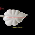 Decorative Leaf Shaped Marble Bowl