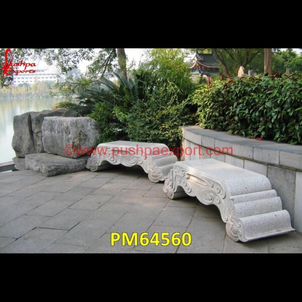 Natural Stone Bench For Garden PM64560 outdoor garden bench,outdoor patio bench,outdoor stone bench,patio storage bench,patio table with bench,rustic outdoor bench,small garden bench,small outdoor bench,stone bench,ston.jpg