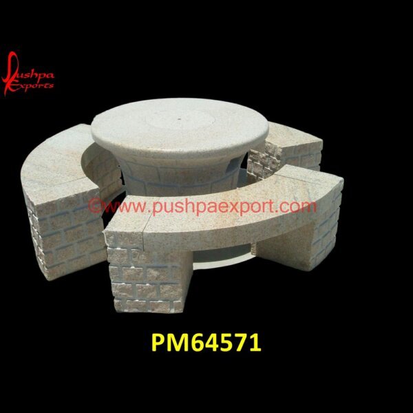 Stone Tables And Bench For Garden PM64571 small garden bench,small outdoor bench,stone bench,stone garden bench,swing bench outdoor,wagon wheel bench,all weather outdoor bench,antique garden bench,antique outdoor bench,bac.jpg