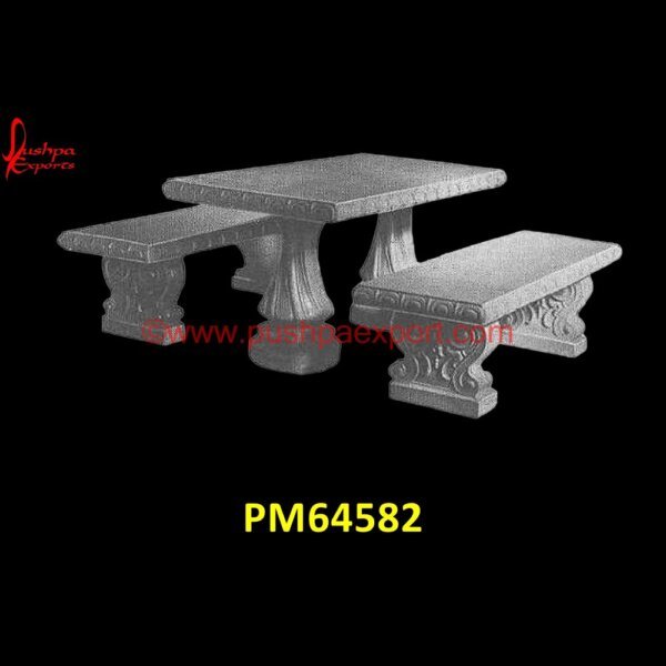 Grey Stone Garden Bench PM64582 wagon wheel bench,all weather outdoor bench,antique garden bench,antique outdoor bench,backless garden bench,bench chair outdoor,black garden bench,carved bench,curved garden bench.jpg