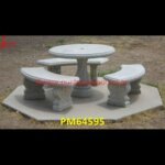 Stone Garden Tables And Bench