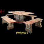 Stone Table And Bench Seat