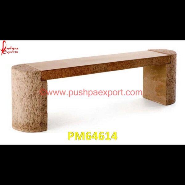 Stone Garden Bench PM64614 granite garden bench,limestone benches,marble bench,modern garden bench,modern stone bench,natural stone bench,natural stone benches for garden,stone bench ideas,stone benches near.jpg