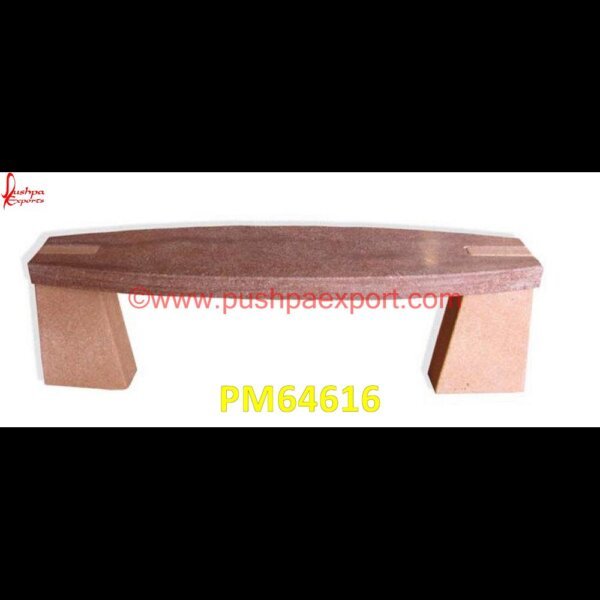 Rainbow Stone Bench PM64616 marble bench,modern garden bench,modern stone bench,natural stone bench,natural stone benches for garden,stone bench ideas,stone benches near me,stone cemetery benches,stone garden.jpg