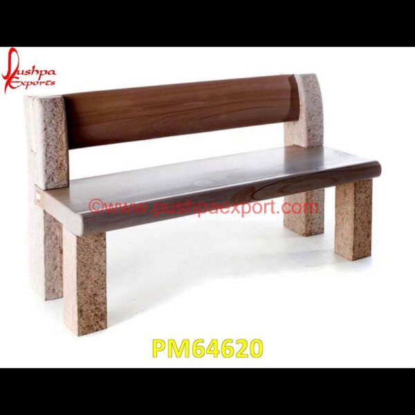 Granite Garden Bench PM64620 natural stone benches for garden,stone bench ideas,stone benches near me,stone cemetery benches,stone garden benches near me,stone memorial benches,stone patio bench,antique stone.jpg