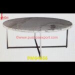 Round Shaped Italian Marble Table