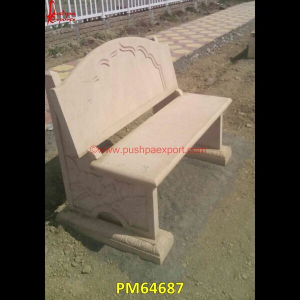 Bench Of Sandstone PM64687 garden stone table and bench,granite garden seat,granite park bench,granite seating bench,granite stone bench,grey garden bench,grey garden storage bench,grey marble bench,grey sto.jpg