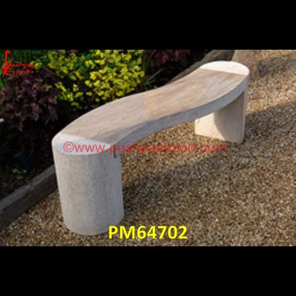 Curved Sandstone Bench PM64702 grey garden storage bench,grey marble bench,grey stone bench,grey stone garden bench,hand carved garden bench,handmade garden bench,indian carved bench,indian sandstone bench,large.jpg